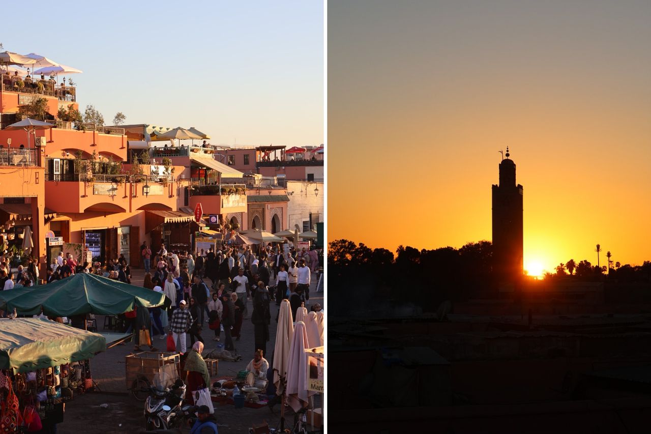 【摩洛哥】不眠廣場看日落最佳位置推薦|馬拉喀什 Jemaa el-Fnaa - 第11張圖 Marrakech 4