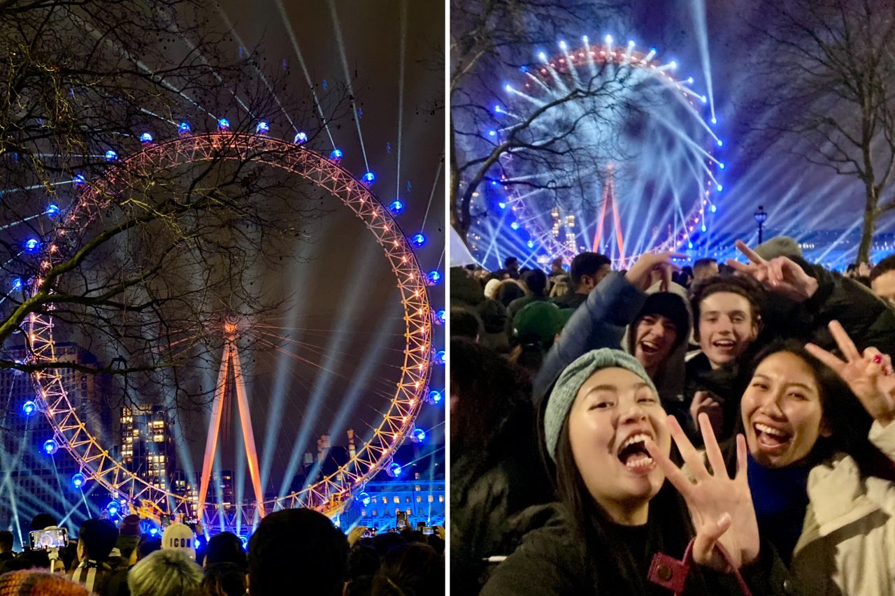 New Year's Eve Fireworks In London 3