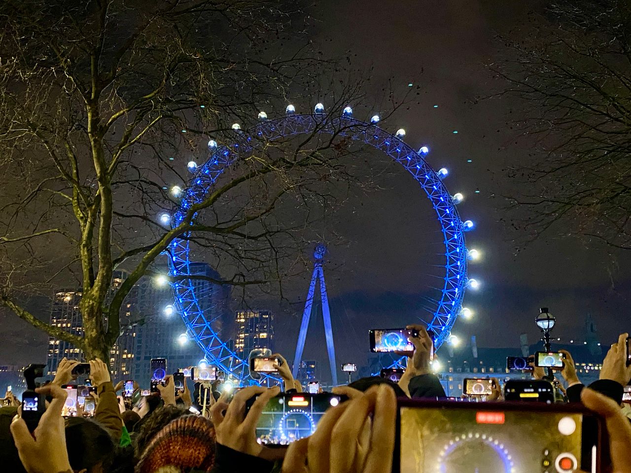 New Year's Eve Fireworks In Londonimg 2167