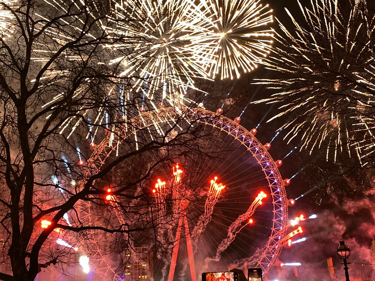 New Year's Eve Fireworks In Londonimg 2175