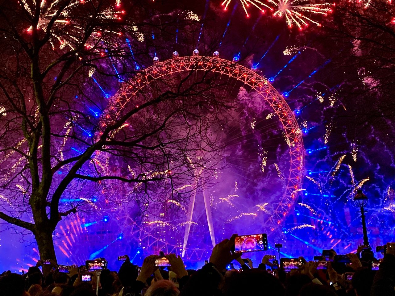 New Year's Eve Fireworks In Londonimg 2252