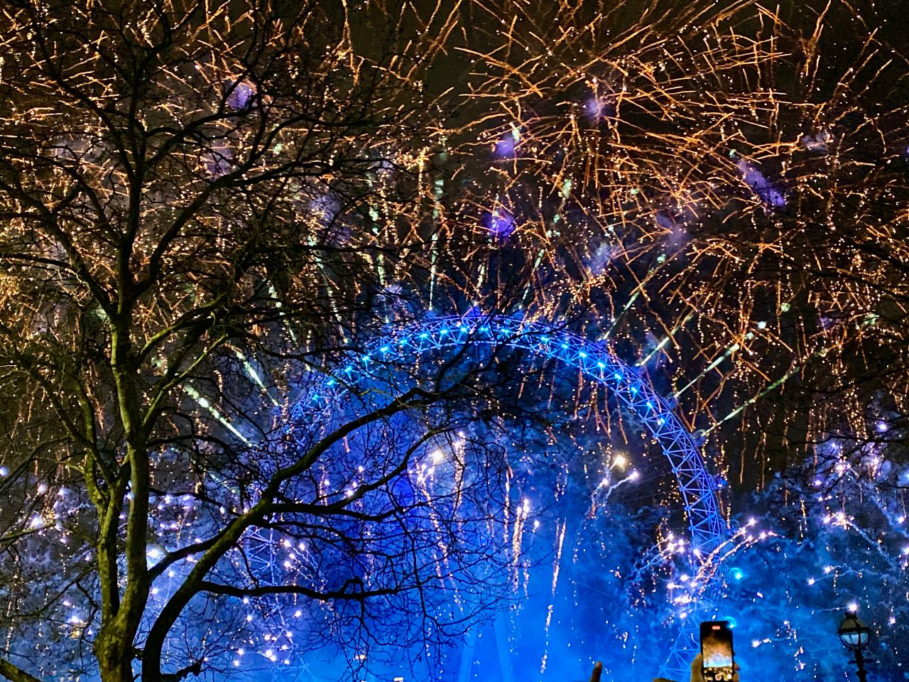 New Year's Eve Fireworks In Londonimg 2262