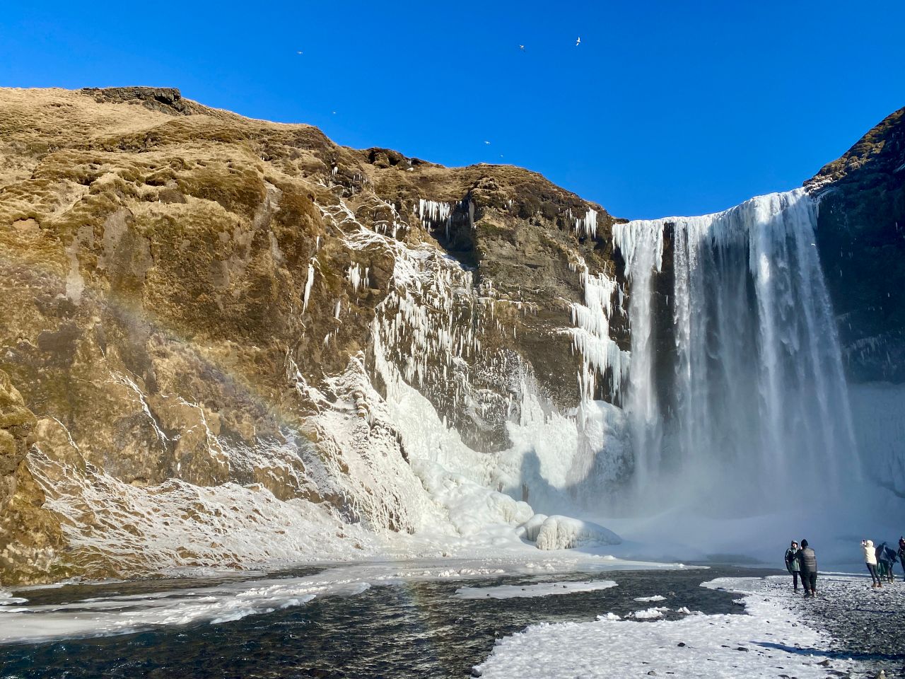 【冰島】彩虹瀑布 Skogafoss|斯科加爾瀑布《白日夢冒險王》拍攝場景 - 第1張圖 Skogafoss
