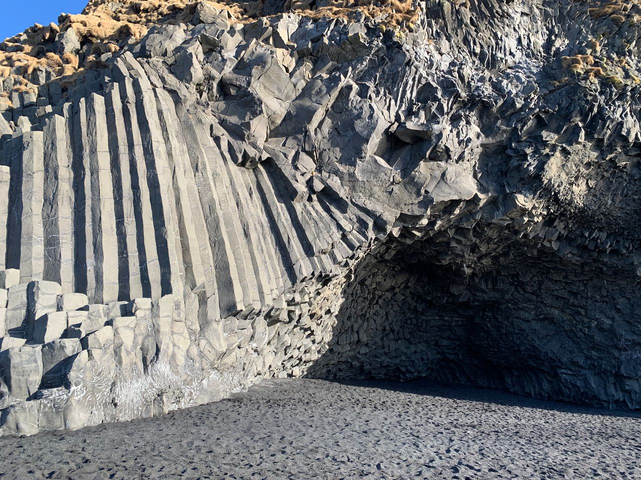 【冰島】雷尼斯黑沙灘 Reynisfjara Beach|黑沙灘成因、六邊型玄武岩柱 - 第15張圖 Reynisfjaraimg 1607