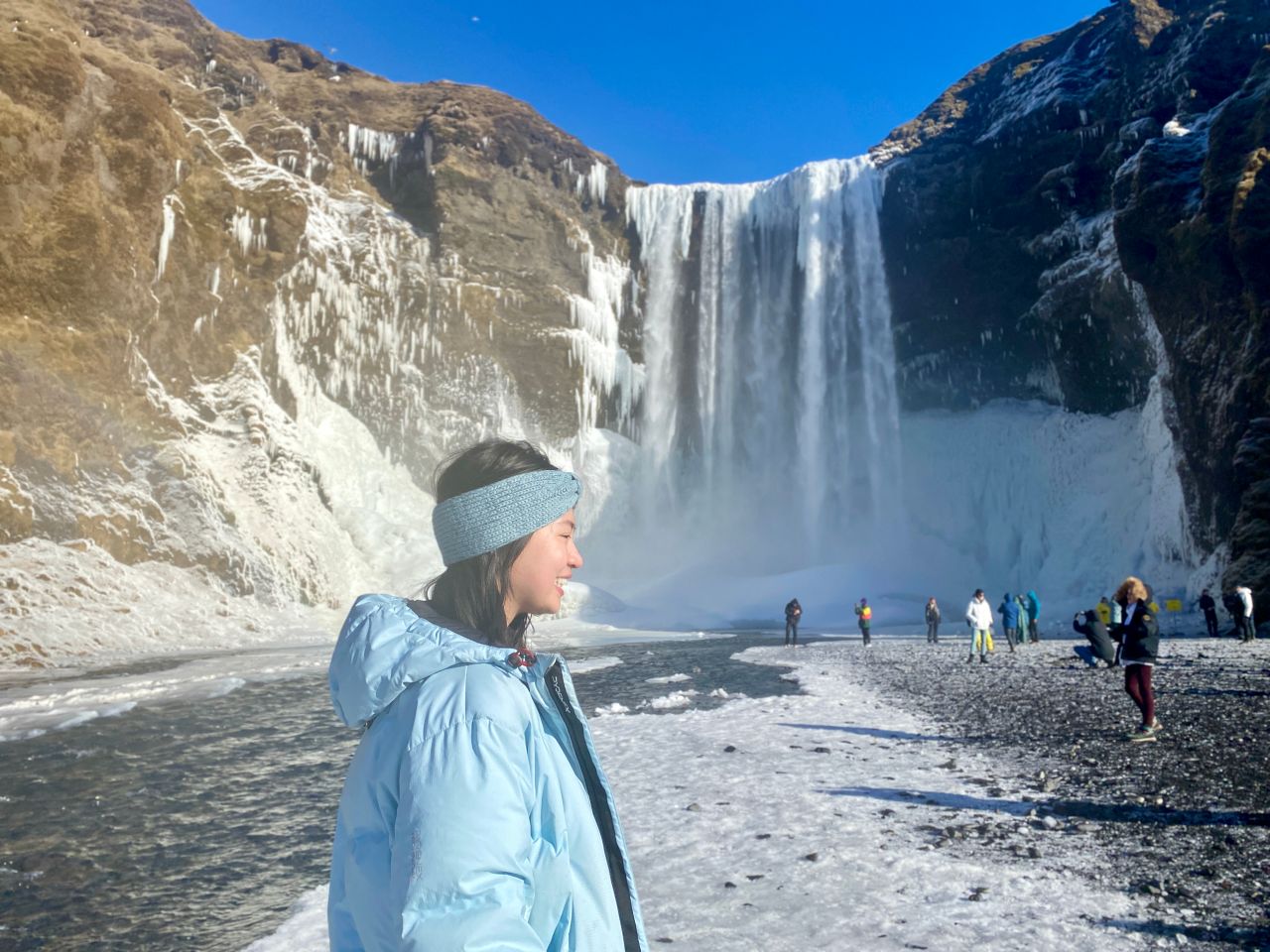 【冰島】彩虹瀑布 Skogafoss|斯科加爾瀑布《白日夢冒險王》拍攝場景 - 第2張圖 Skogafossimg 3103