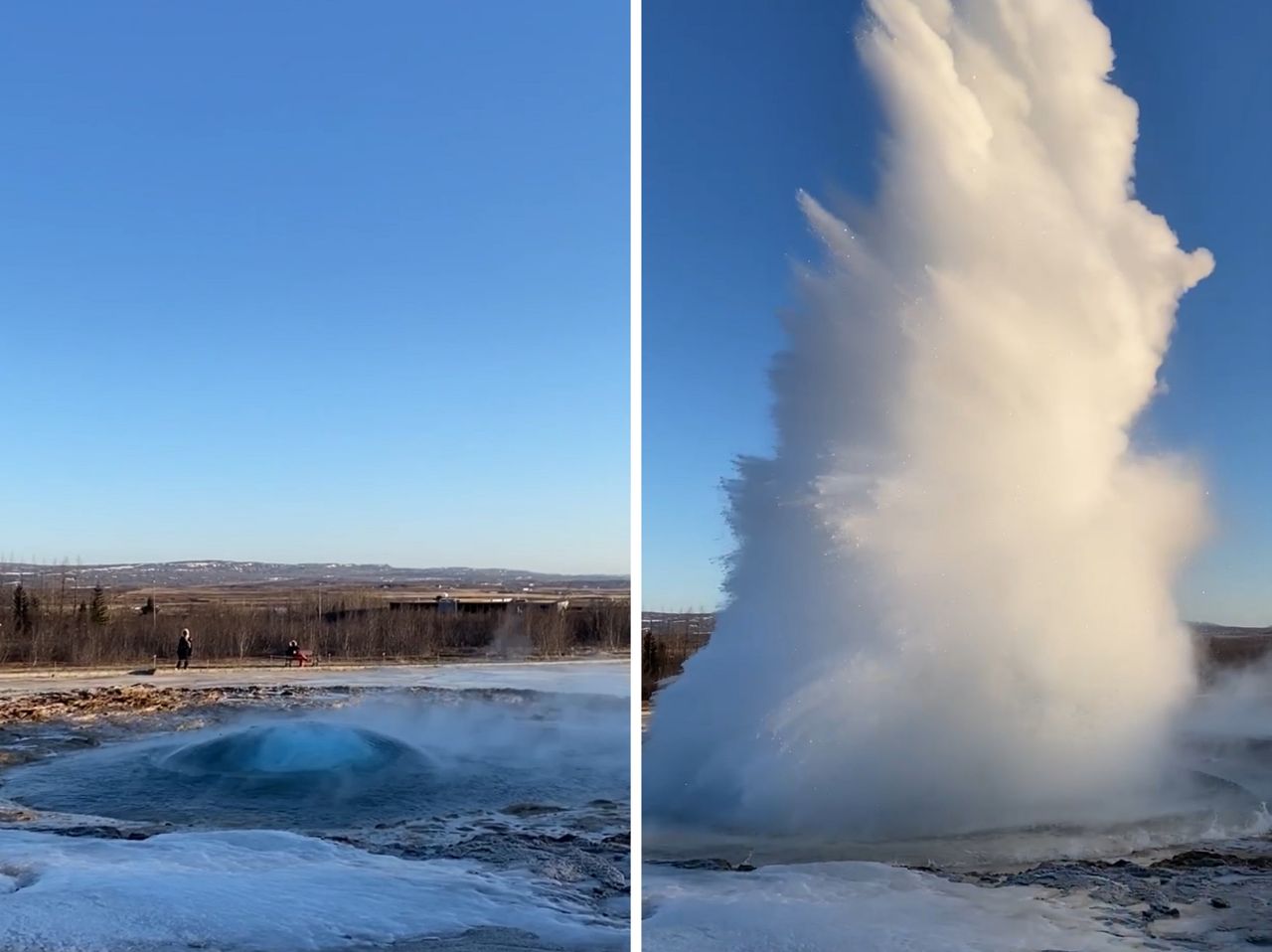 【冰島黃金圈】史托克間歇泉 Strokkur|蓋歇爾間歇泉區的必看噴泉 - 第4張圖 Strokkurphoto output 2