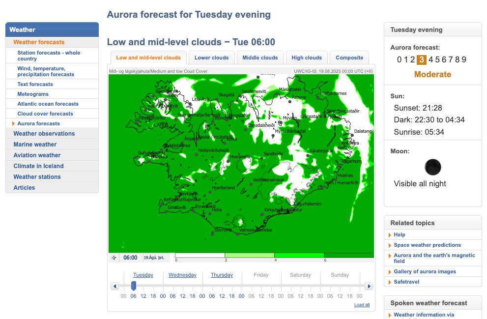 Auroraforecastsaurora