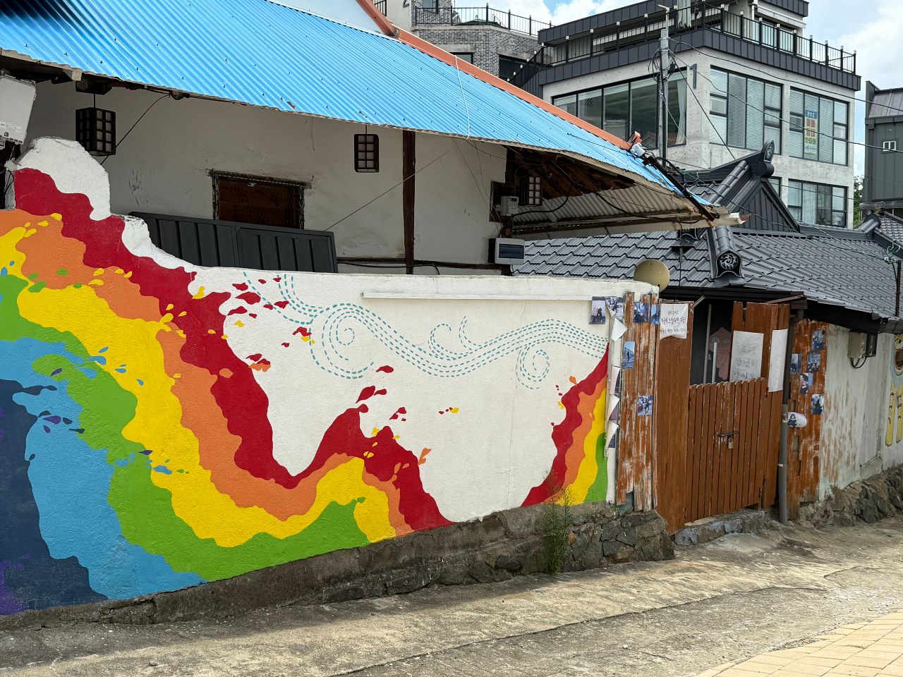 【韓國清州壽岩谷壁畫村】清州景點一日散步行程|藝術牆面、觀景台、咖啡街推薦 - 第8張圖 Suamgolimg 6102