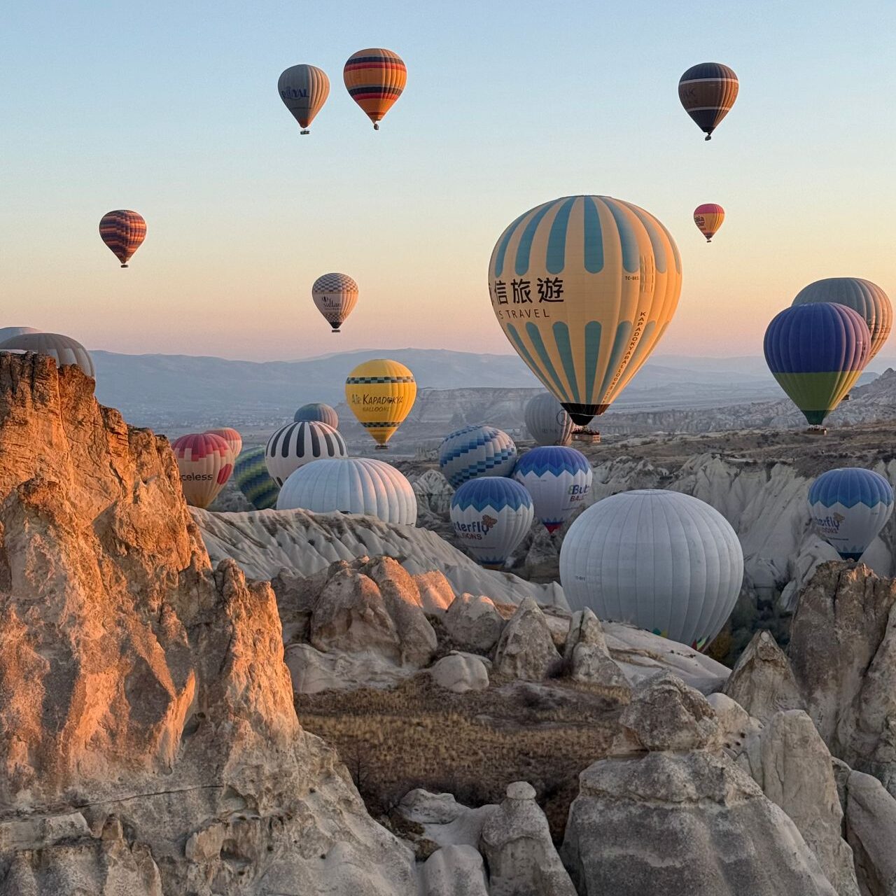 卡帕多奇亞熱氣球完整攻略｜季節、預訂方式、注意事項、心得與追熱氣球景點