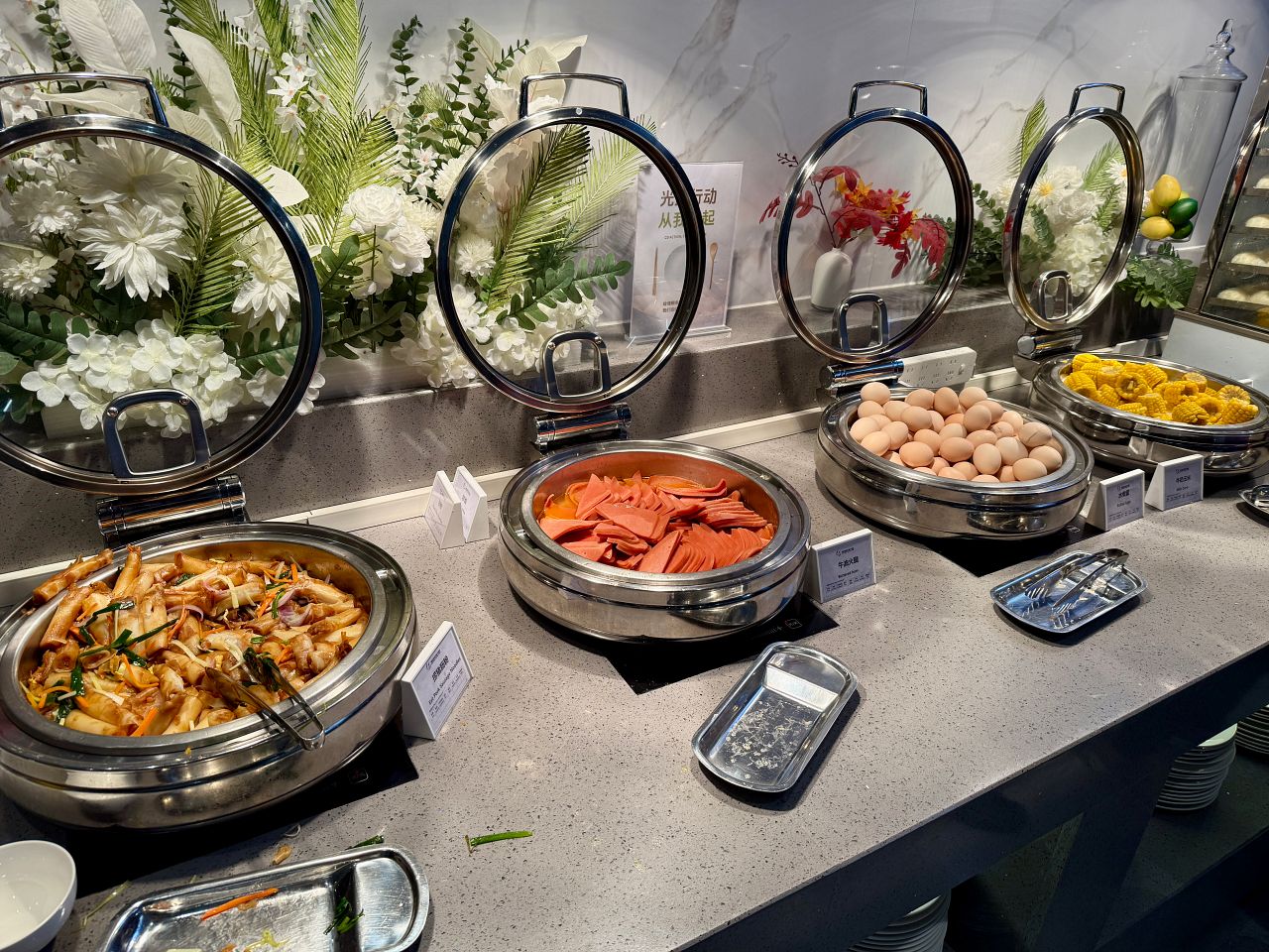 廣州南航明珠大酒店免費早餐自助吧