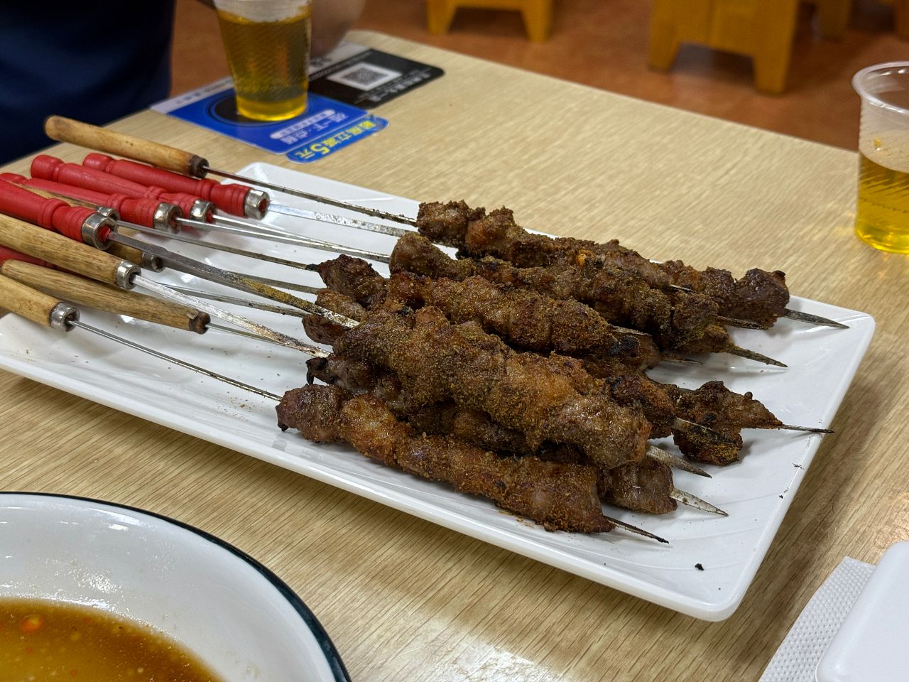 蘭州拉麵羊肉串