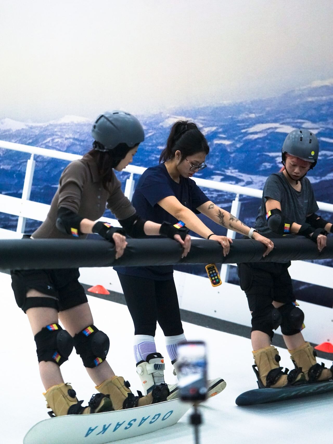 單板 Snowboard 上模擬機台初體驗