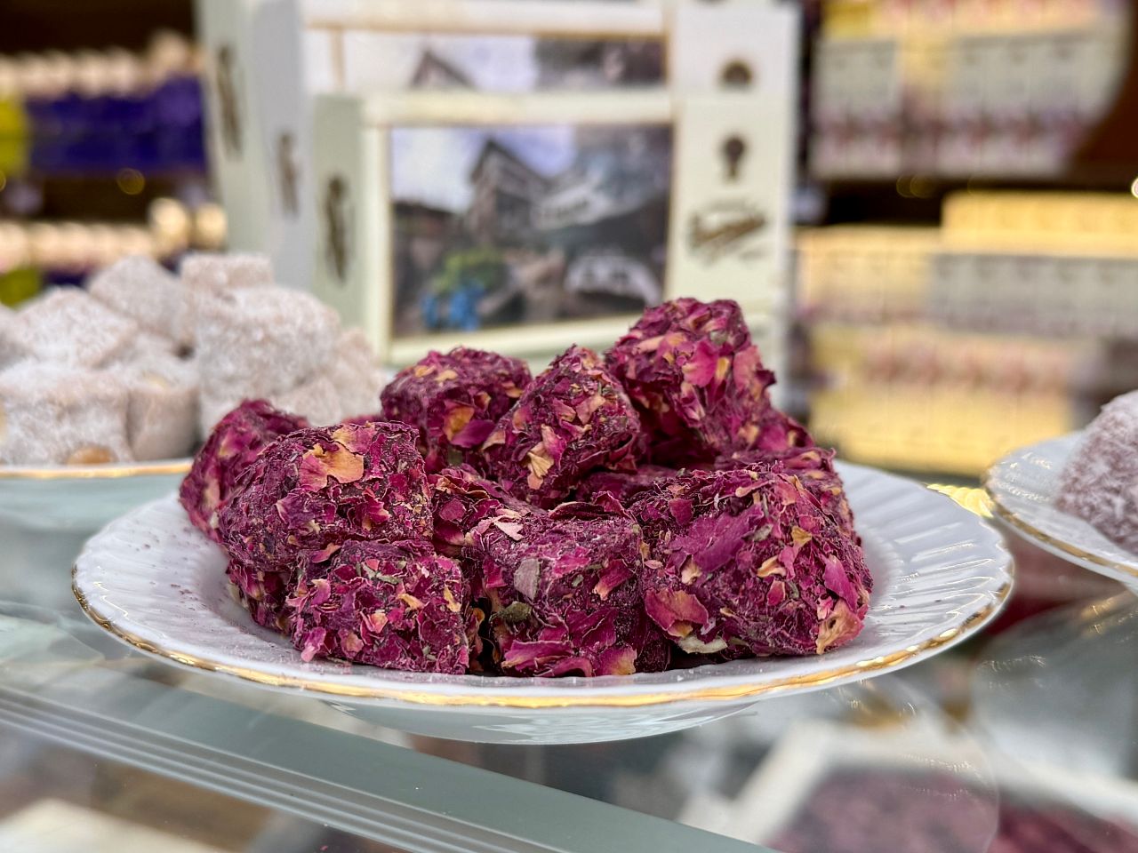 番紅花城 imren lokumları 玫瑰土耳其軟糖